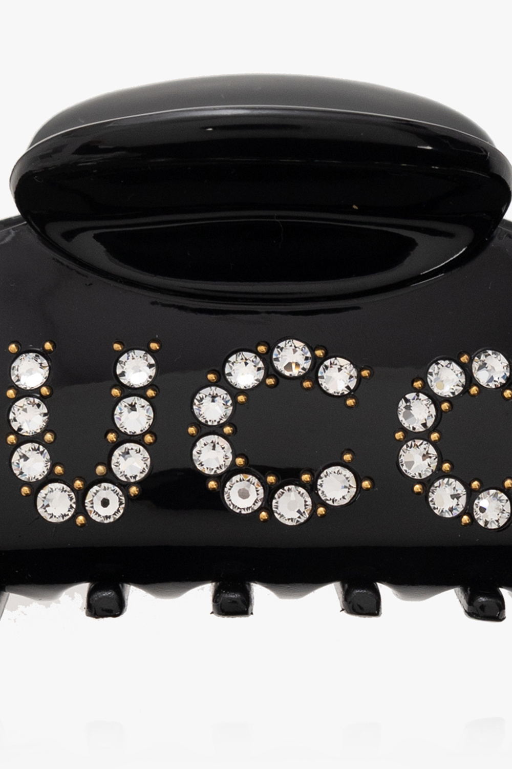 Black Hair clip with logo Gucci - Vitkac France